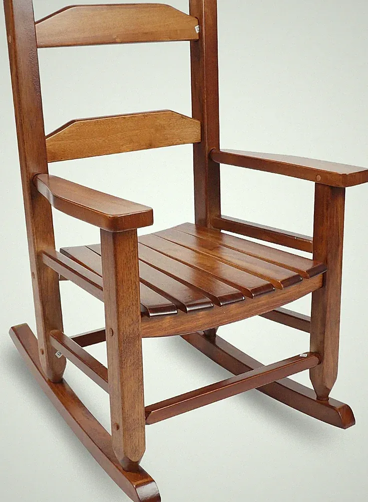 Kids Rocking Chair Toddler Wooden Indoor for Child Comfy Recliner Rocker for Bab